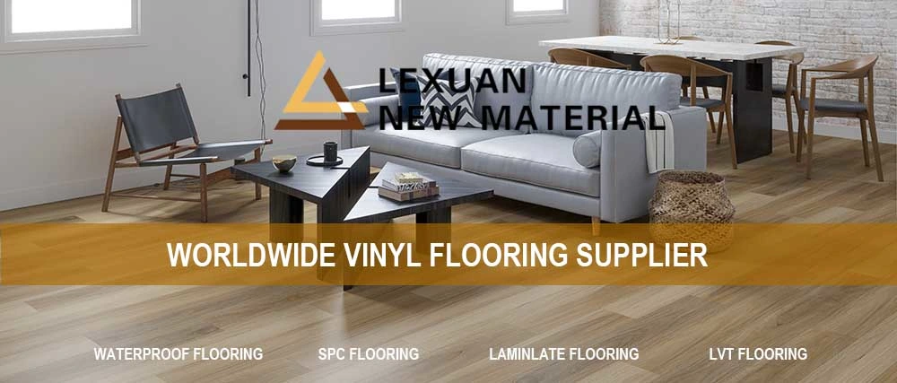 UV Coating Self-Adhesive Wear Layer Certified Wood Look Waterproof Luxury PVC Plastic Lvt Flooring Vinyl Plank Sheet Floor for Indoor Decoration with Glue Down